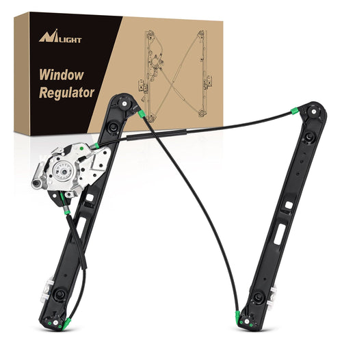 Nilight 740-485 Front Passenger Side Power Window Regulator,Compatible with BMW E46 323i 325i 325xi 328i 330i 330xi 1999 2000 2001 2002 2003 2004 2005