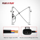 Nilight 741-442 Power Window Regulator Front Driver Side with Motor Compatible with Chevrolet Silverado 1500 2007-2013 Tahoe GMC Yukon Sierra 1500 2007 2008 2009 2010 2012 2013, view 4