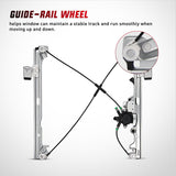Nilight 741-442 Power Window Regulator Front Driver Side with Motor Compatible with Chevrolet Silverado 1500 2007-2013 Tahoe GMC Yukon Sierra 1500 2007 2008 2009 2010 2012 2013, view 5