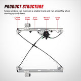 Nilight 741-442 Power Window Regulator Front Driver Side with Motor Compatible with Chevrolet Silverado 1500 2007-2013 Tahoe GMC Yukon Sierra 1500 2007 2008 2009 2010 2012 2013, view 6