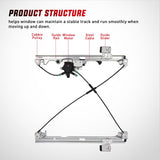 Nilight 741-443 Power Window Regulator Front Passenger with Motor Compatible with Chevrolet Silverado 1500 2007-2013 Tahoe GMC Yukon Sierra 1500 2007 2008 2009 2010 2012 2013, view 6