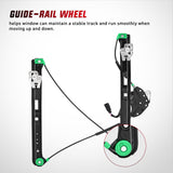 Nilight 741-484 Power Window Regulator/Motor Front Driver Side Compatible with BMW E46 325i 328i 330i 1999 2000 2001 2002 2003 2004 2005 Sedan, view 5