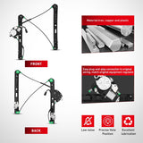 Nilight 741-485 Power Window Regulator/Motor Front Passenger Side Compatible with BMW E46 325i 328i 330i 1999 2000 2001 2002 2003 2004 2005 Sedan, view 2