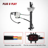 Nilight 741-649 Power Window Regulator and Motor Front Driver Side Compatible with Dodge Dakota 2000 2001 2002 2003 2004,Dodge Durango 1998 1999 2000 2001 2002 2003,Front Left Side, view 4
