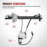 Nilight 741-649 Power Window Regulator and Motor Front Driver Side Compatible with Dodge Dakota 2000 2001 2002 2003 2004,Dodge Durango 1998 1999 2000 2001 2002 2003,Front Left Side, view 6