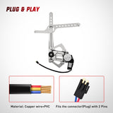 Nilight 741-654 Window Regulator/Motor Front Passenger Side Compatible with 1988-2002 Chevrolet Blazer C1500 C2500 C3500 K1500 K2500 K3500 Tahoe GMC Yukon 1996 1997 1998 1999 2000 2001 2002, view 4