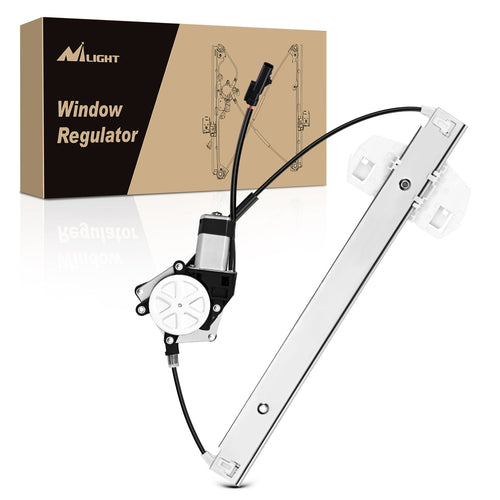 Nilight 748-912 Window Regulator and Motor Front Driver Side Compatible with Jeep Wrangler 2007-2017 Sport Utility,Wrangler JK 2018 Sport Utility 2010 2011 2012 2013 2014 2015 2016 2017