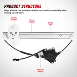 Nilight 748-913 Window Regulator and Motor Front Passenger Side Compatible with Jeep Wrangler 2007-2017 Sport Utility,Wrangler JK 2018 Sport Utility 2010 2011 2012 2013 2014 2015 2016 2017, view 5
