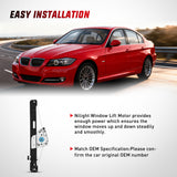 Nilight 749-468 Rear Driver Side Power Window Regulator,Compatible with BMW E90 E91 323i 325i 325xi 328i 328i xDrive 330i 330xi 335i 335xi M3 2006 2007 2008 2009 2010 2011, view 6