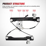 Nilight 751-740 Power Window Regulator with Motor for Front Passenger Side Compatible with Chevy Cruze 2012 2013 2014 2015 2016 Chevy Cruze Limited Front Right Side, view 6