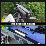 Nilight 7 Inch 18W 1530LM Ultra-Slim Flood LED Light Bar (Pair), view 6