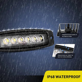 Nilight 7.4 Inch 18W Spot Led Work Lights (Pair), view 3