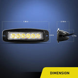 Nilight 7.4 Inch 18W Spot Led Work Lights (Pair), view 5