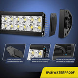 Nilight 7 Inch 36W Double Row Spot LED Light Bar, view 2