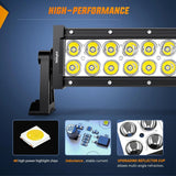 Nilight 7.5 Inch 36W Double Row Spot Led Light Bars (Pair), view 3
