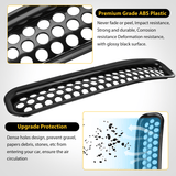 Nilight 7Pcs Front Grille Trims Inserts Cover Guard Fit for 1997 1998 1999 2000 2001 2002 2003 2004 2005 2006 Wrangler TJ & Unlimited, view 4