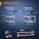 Nilight 7Pin Laser On/Off Momentary Winch Rocker Switch Blue, view 5