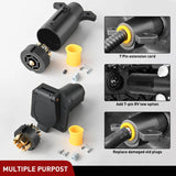 Nilight 7Pin Male Female Trailer Adapter Plug, view 6