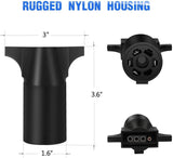 Nilight 7 Pin to 4 Pin Trailer Adapter Plug, view 2
