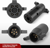 Nilight 7Pin to 6Pin Trailer Adapter Plug, view 2