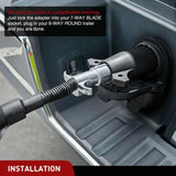 Nilight 7Pin to 6Pin Trailer Adapter Plug, view 3