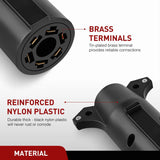 Nilight 7Pin to 6Pin Trailer Adapter Plug, view 4
