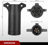 Nilight 7Pin to 6Pin Trailer Adapter Plug, view 5