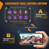 Nilight 8 Gang RGB Switch Panel Circuit Control System, view 5