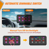 Nilight 8 Gang Switch Panel Circuit Control Relay System APP RGB Backlight Fuse Wiring Harness Toggle Momentary Strobe Flash Modes Automatic Dimmable 12V 24V for Car Truck Camper SUV, view 5