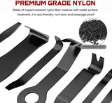 Nilight 8 Pcs Auto Trim Removal Tool Set Black, view 3