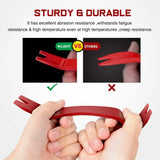 Nilight 8 Pcs Auto Trim Removal Tool Set Red, view 6