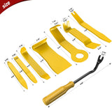Nilight 8 Pcs Auto Trim Removal Tool Set Yellow, view 2
