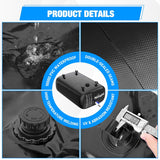 Nilight 87Gal/330L Water Storage Bladder RV Potable Water Bladder Tank Camping 1000D PVC Foldable Collapsible Storage Containers for RV,Carrier,Camping, Agricultural Irrigation,Garden Watering, Black, view 4