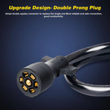 Nilight 8FT Heavy Duty 7 Way Inline Trailer Cord, view 4