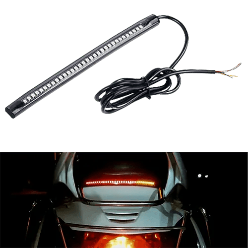 Nilight 8 Inch 32Leds Amber Red Light Strip