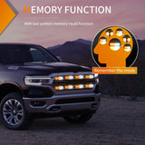 Nilight 8PCS 12LED Amber White Emergency Strobe Lights, view 5