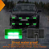 Nilight 8PCS 12LED Green Emergency Strobe Lights, view 6