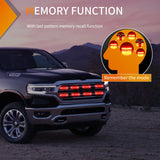 Nilight 8PCS 12LED Red Emergency Strobe Lights, view 5