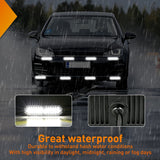 Nilight 8PCS 12LED White Emergency Strobe Lights, view 6