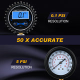 Nilight 8pcs Digital Compression Tester Kit, view 5