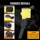 Nilight 8pcs Ignition Coil Pack DG508 DG457 DG472 Straight Boot Ignition Coils Fit for Ford CROWN F150 F250 F350 450 EXPEDITION EXPLORER ECONOLINE EXCURSION 1998-2003 05-14 4.6L 5.4L V8 DG491 FD503, view 5