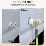 Nilight 90 Degree Hose Elbow for RV Garden Water Hose Elbow Fitting 3/4Inch Solid Brass 90° Right Angle Water Hose Connector for RV Camper Trailer Outdoor Garden Hose Systems Faucet Adapter Accessories, view 3