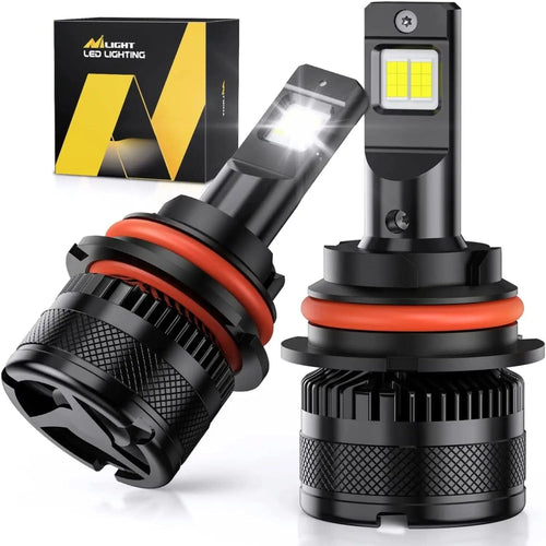 Nilight 9004/HB1 LED Headlight Bulbs N40 Series 100W 20000LM 6000K IP67 | 2 BULBS
