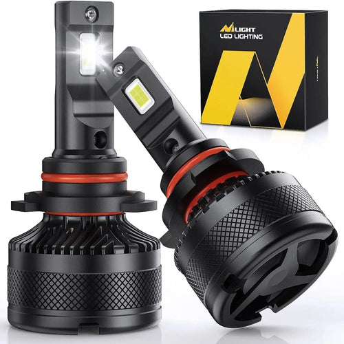 Nilight 9006/HB4 LED Headlight Bulbs N40 Series 100W 20000LM 6000K IP67 | 2 BULBS