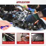 Nilight 900Pcs Car Push Retainer Clips Auto Fasteners Kit Included 24 Sizes Nylon Bumper Fender Rivets Door Trim Panel Clips with 5 Fasteners Remover 10 Cable Ties for Toyota GM Ford Honda Chevy, view 6