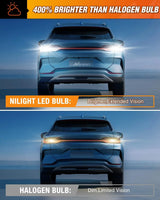 Nilight 921 912 T15 906 922 W16W 3020 27SMD 6500K Xenon White LED Bulbs (Pairs), view 3