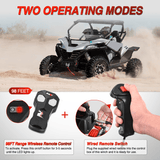 Nilight 9500 lb ATV/UTV Electric Winch Kit With Synthetic Winch Rope, view 6