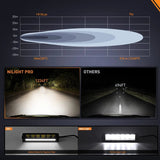 Nilight 9 Inch 30W 3365LM Slim Spot Built-in EMC DRL LED Light Bars (Pair) | 16AWG DT Wire, view 4