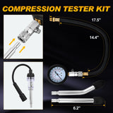 Nilight 9PCS Petrol Gas Engine Cylinder Compression Tester Kit, view 6