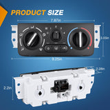 Nilight A/C Heater Climate Control Module Switch Panel | Compatible with 2005 2006 2007 2008 2009 2010 Chevrolet Cobalt 2007-2010 Pontiac G5 Truck Replacement Air Conditioning Panel, view 4
